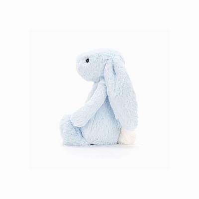 Jellycat Bashful Blue Bunnies USA | 86905GWEV